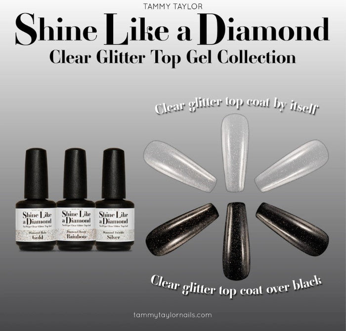 Tammy Taylor Gel Top | Shine like a Diamond - Gold