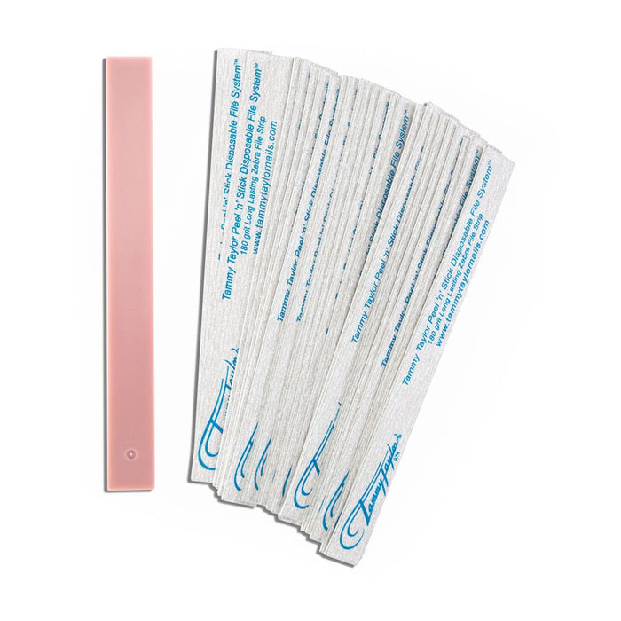 Tammy Taylor Peel 'N Stick Files | Long Lasting Zebra 180 grit