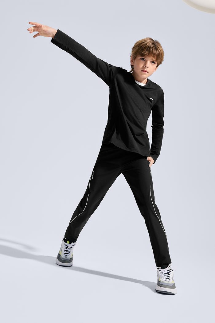 Woven Pants **Charcoal Black**