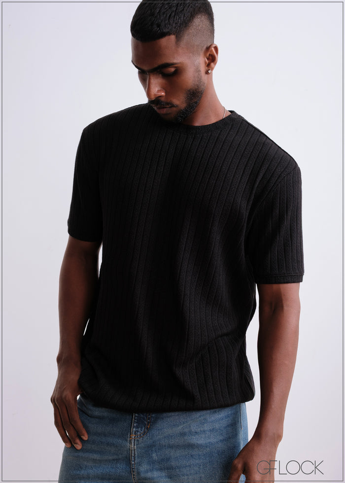 Textured T-Shirt - 150826