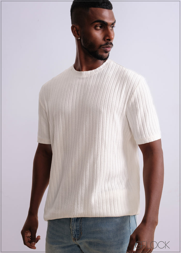 Textured T-Shirt - 150826