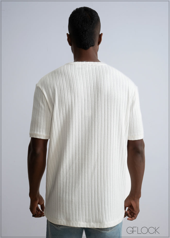 Textured T-Shirt - 150826