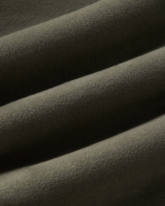 The Clark Bomber in Smoked Olive Moleskin