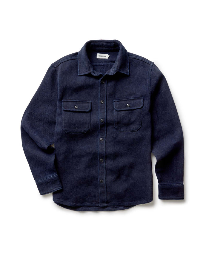 The Division Shirt in Rinsed Indigo