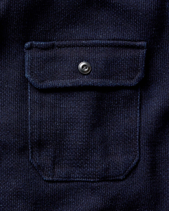 The Division Shirt in Rinsed Indigo