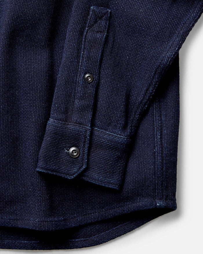 The Division Shirt in Rinsed Indigo