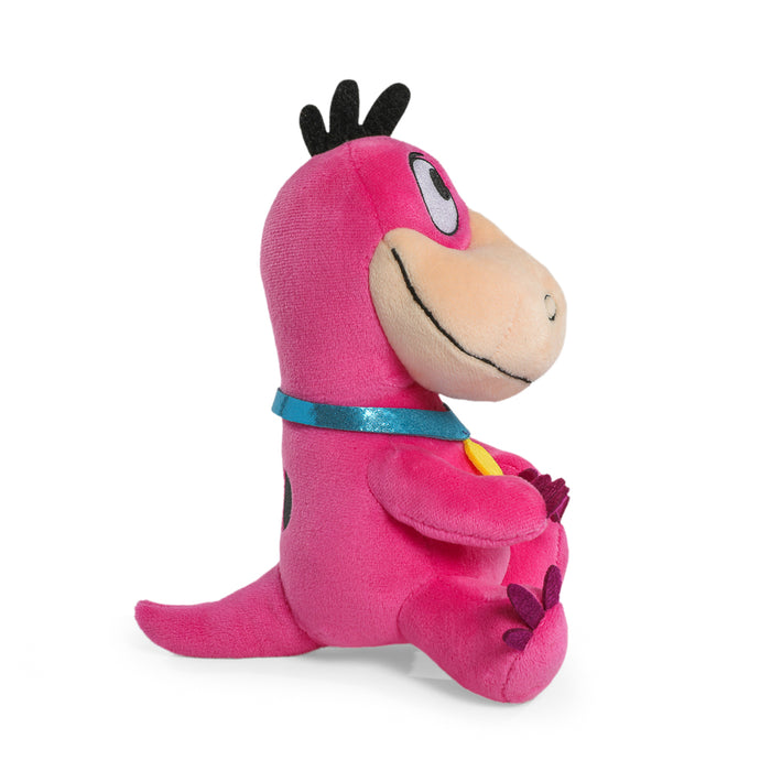 Four Flintstones Phunny plush toys including Dino, Fred, Wilma, and Pebbles in a colorful plush bundle.