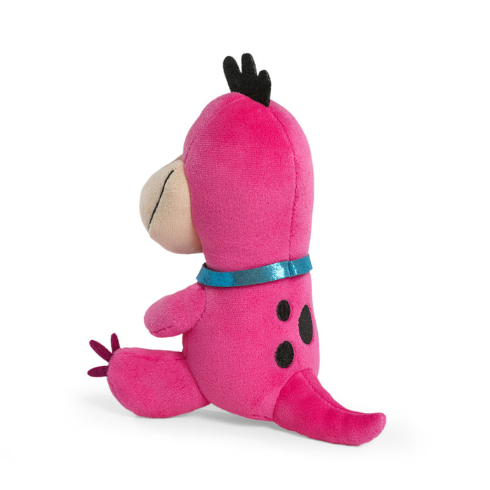 Four The Flintstones Phunny plush toys featuring Dino, Fred, Wilma, and Pebbles in a colorful bundle.