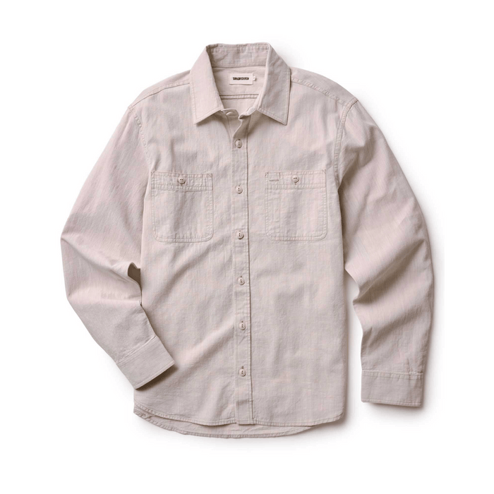 The Foundry Shirt in Natural Chambray