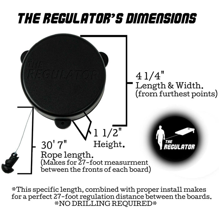 "The Regulator 2.0" for Cornhole Board Measurement (Free Shipping) - Brotherhood Cornhole