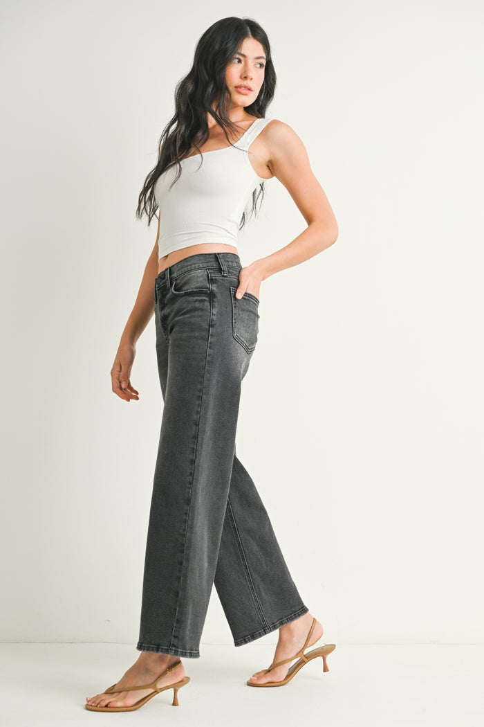 The Relaxed Vintage Straight Jean - DP812 - Washed Grey
