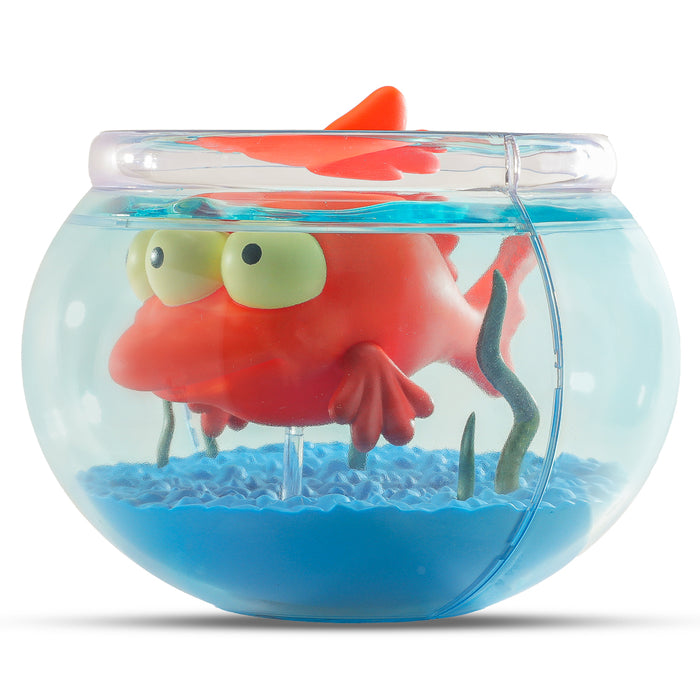 The Simpsons Blinky in Fish Bowl 5.5-inch vinyl art figure, detailed collectible depicting the iconic cartoon fish in a clear bowl.