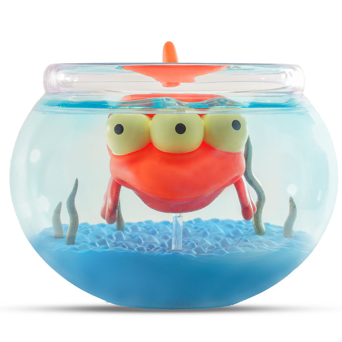 The Simpsons Blinky in Fish Bowl 5.5-inch vinyl art figure, showcasing Blinky the fish inside a clear fish bowl from the animated series.