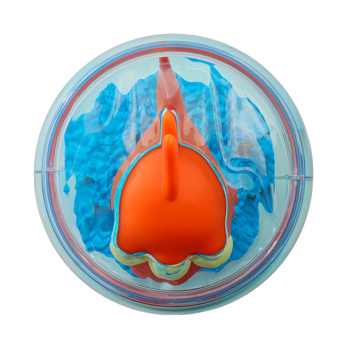 The Simpsons Blinky in Fish Bowl 5.5-inch vinyl art figure, featuring Blinky the fish inside a clear fish bowl.