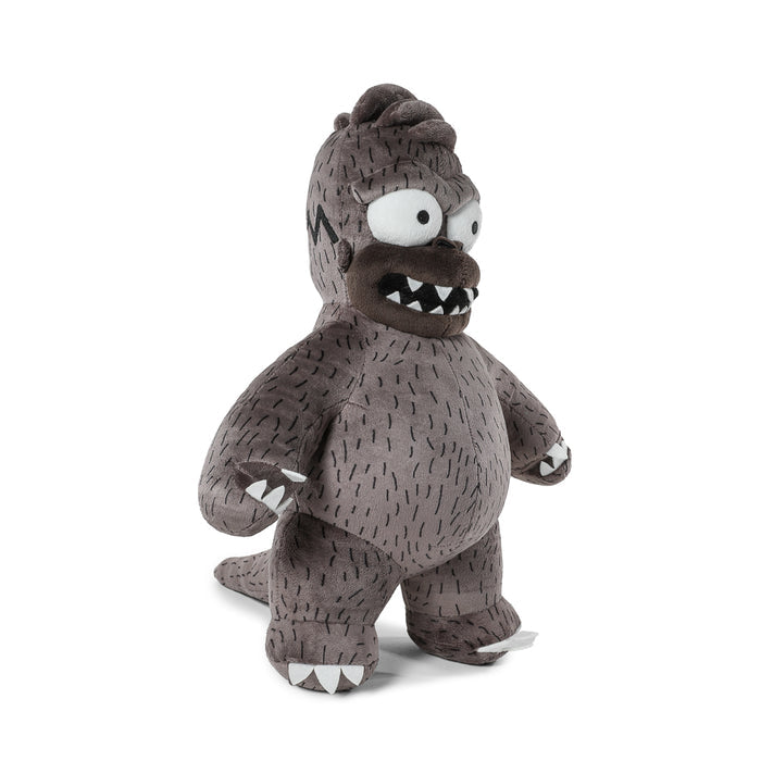 Soft Homerzilla plush from The Simpsons featuring a colorful, detailed Homer Simpson character as a cuddly stuffed toy.