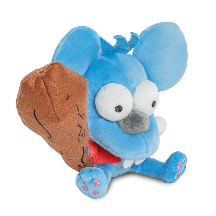 The Simpsons Itchy and Scratchy interactive Phunny plush bundle featuring soft plush toys of the characters from the animated series.