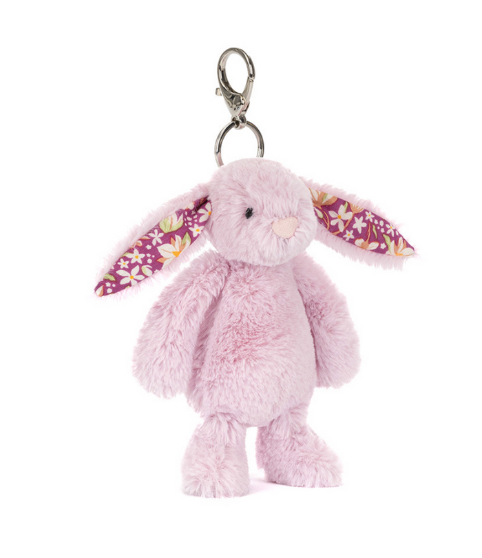 thistlepop blossom bunny bag charm