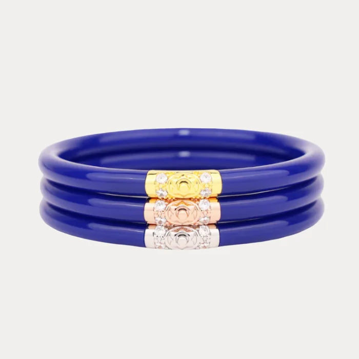 Three Kings All Weather Bangles- Lapis
