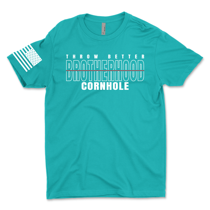 Men's "Throw Better" T-Shirt - Brotherhood Cornhole