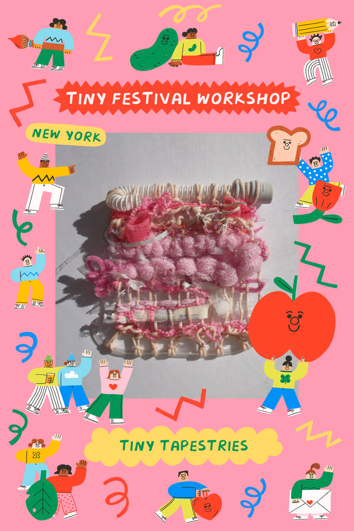 Tiny Recycled Tapestry Workshop (OCT 19)