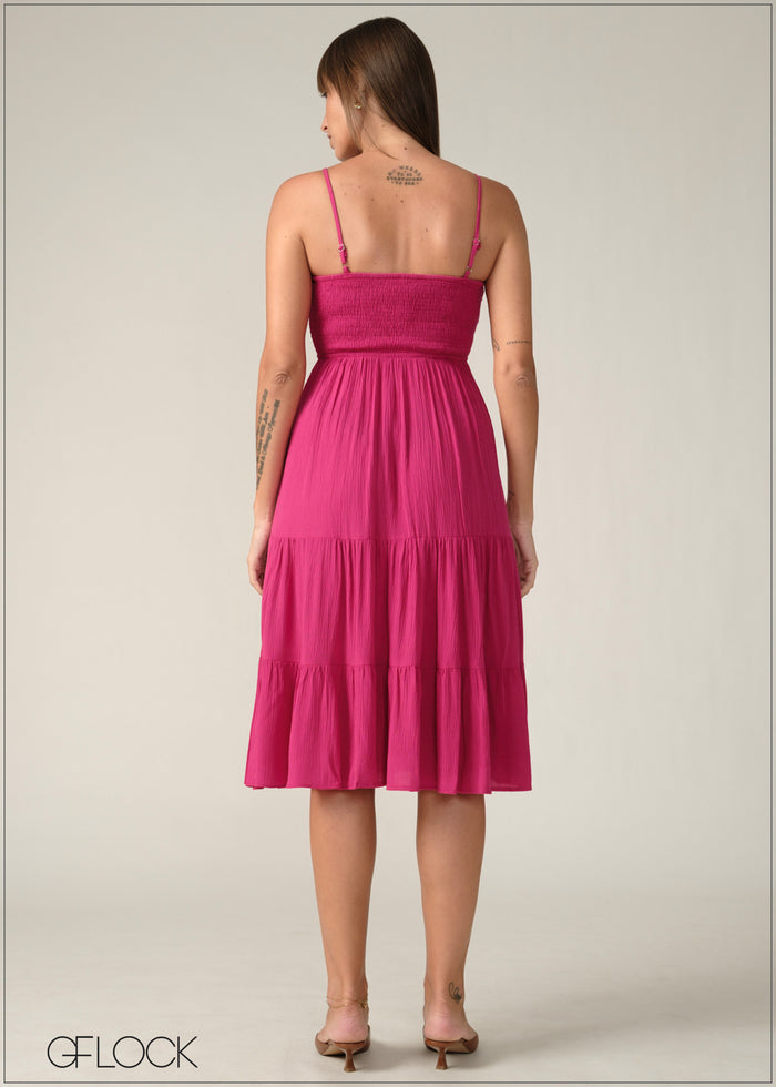 Tired Midi Dress - 090326