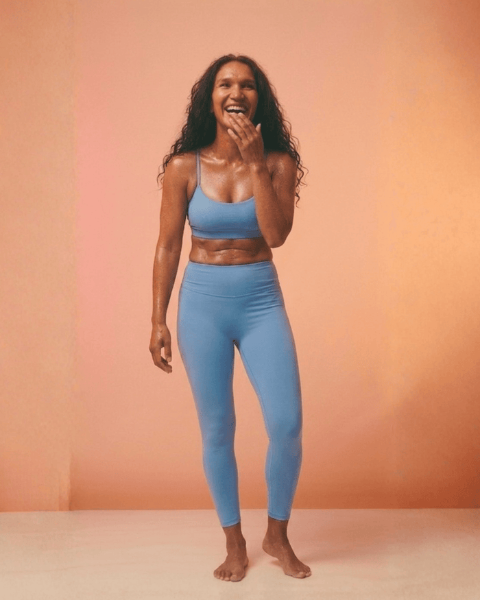 Tone Leggings in Sea Breeze