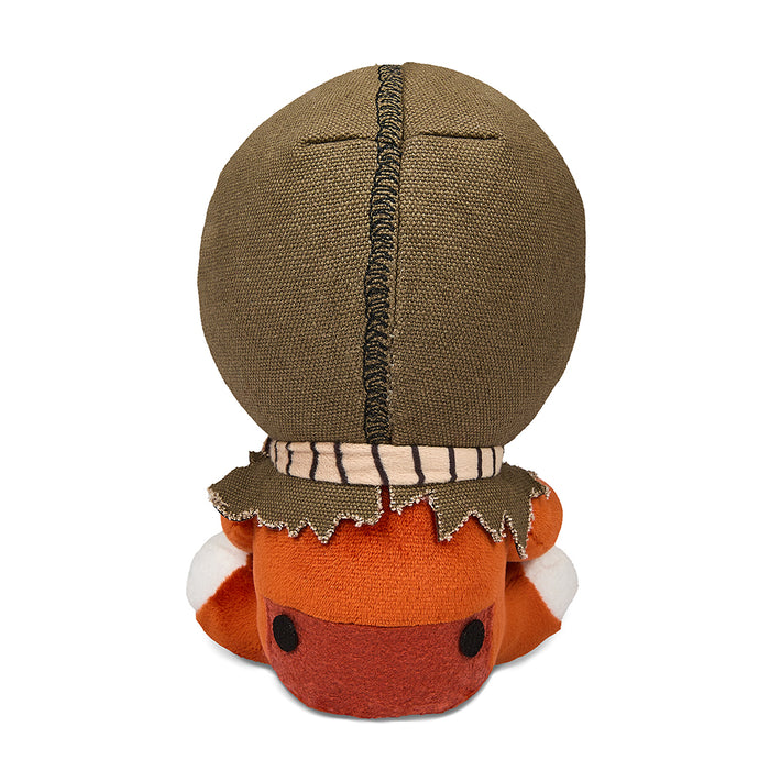 Trick 'r Treat Sam Phunny Plush by Kidrobot, 7.5-inch soft plush toy featuring Sam character from Trick 'r Treat movie.