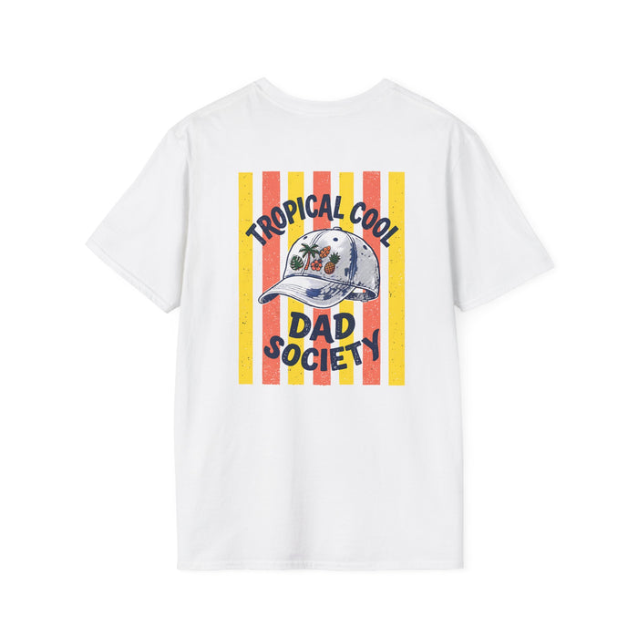 Tropical Cool Dad Society Retro Summer T-Shirt t-shirt product image 1 from Beast and Beauty