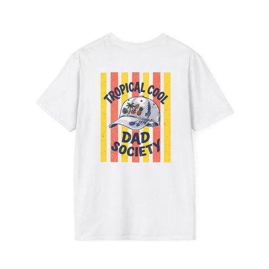 Tropical Cool Dad Society Retro Summer T-Shirt t-shirt product image 1 from Beast and Beauty