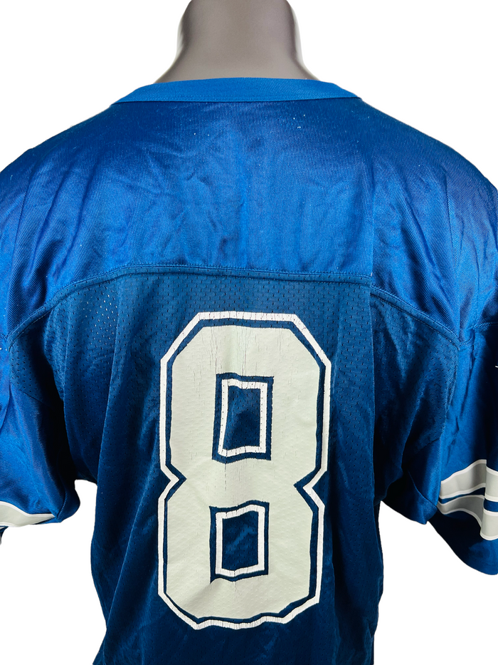 TROY AIKMAN DALLAS COWBOYS VINTAGE 1990'S RUSSELL ATHLETIC JERSEY ADULT 48