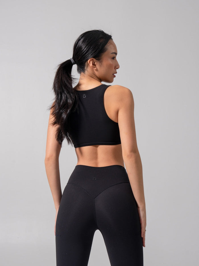 Twist Fit Sports Bra - Onyx Black