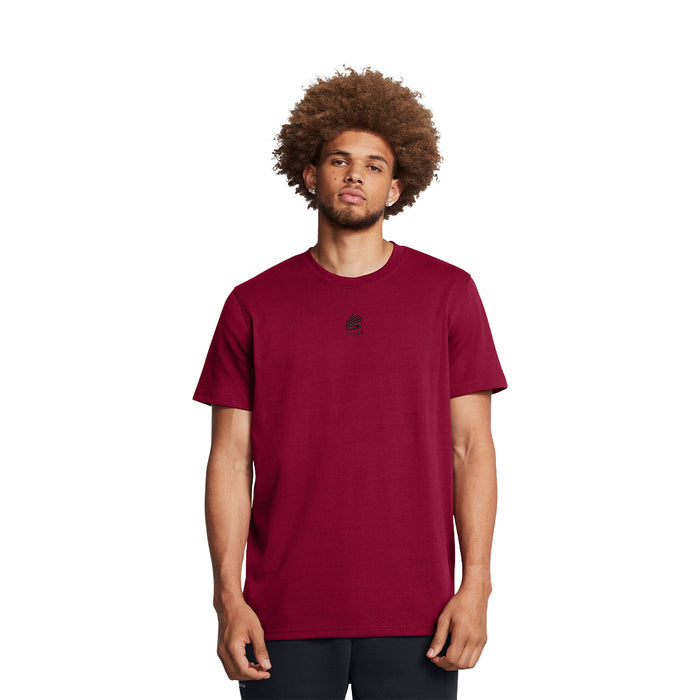 UA Men Curry Hvyweight Logo T-Shirt | 1387107