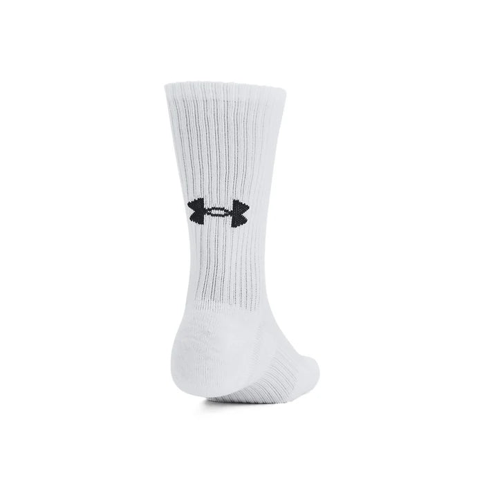 UA Unisex Training Cotton 3pack Crew Socks | 1386311