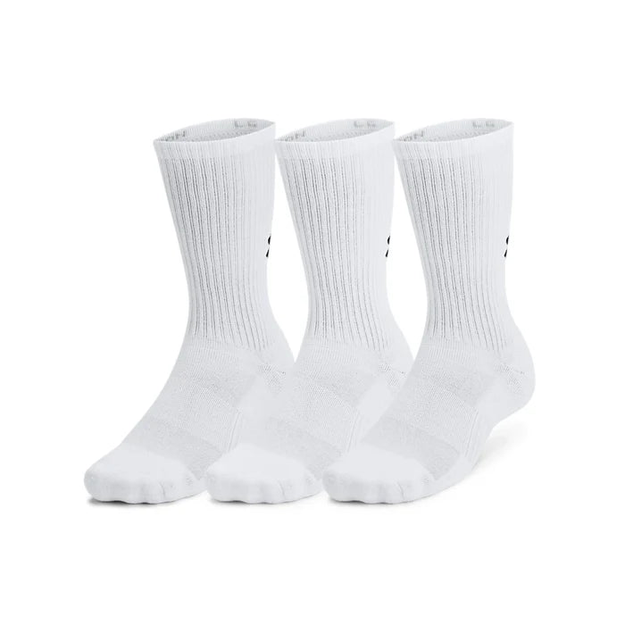 UA Unisex Training Cotton 3pack Crew Socks | 1386311