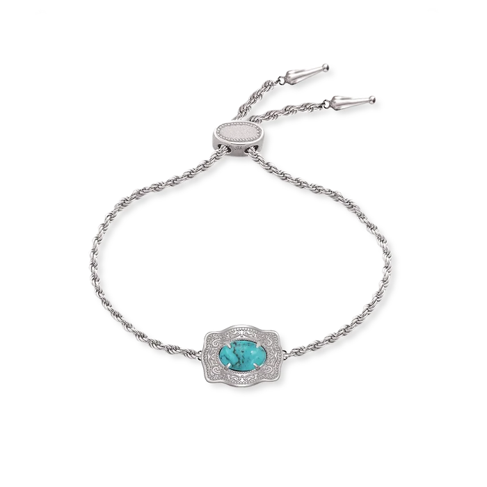 Ultra Mini belt Buckle Bracelet (Oasis)