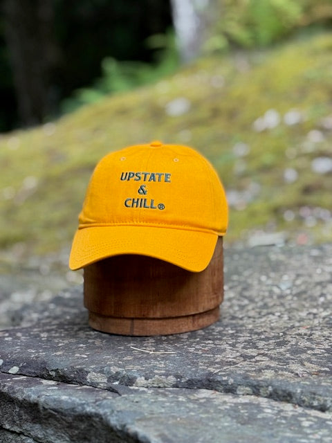 Upstate & Chill Classic Dad Hat - Athletic Gold