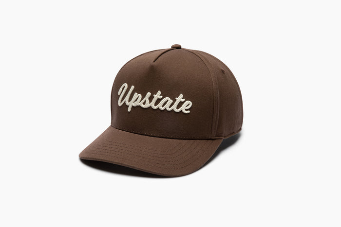 Upstate Script Hat - Brown