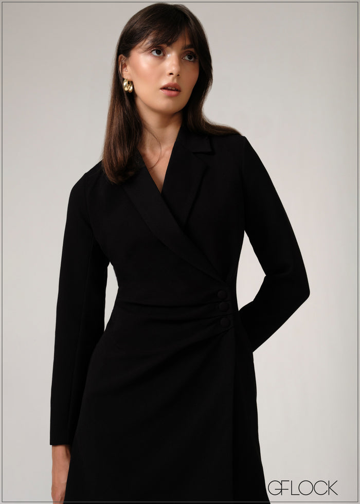 V-Neck Dress - 250526