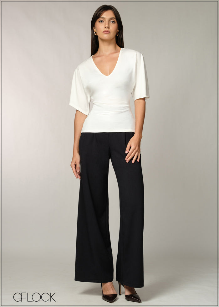 V-Neck Top - 060726