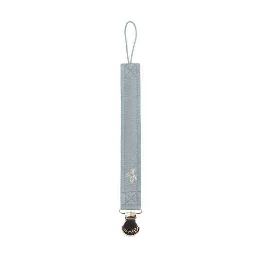 Velour Center Floral Collection - Paci Clip