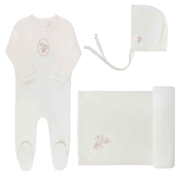 Velour Center Floral Collection - Take Me Home Set