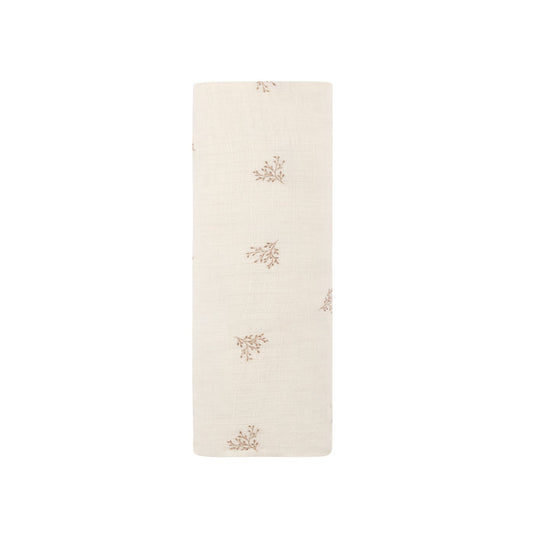 Velour Leaf Pattern Collection - Muslin Swaddle