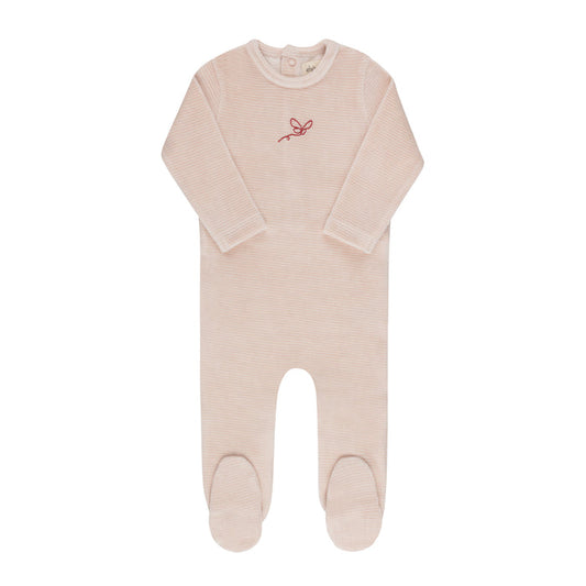 Velour Stripe Collection - Footie
