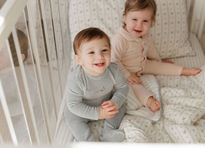 Velour Stripe Collection - Footie