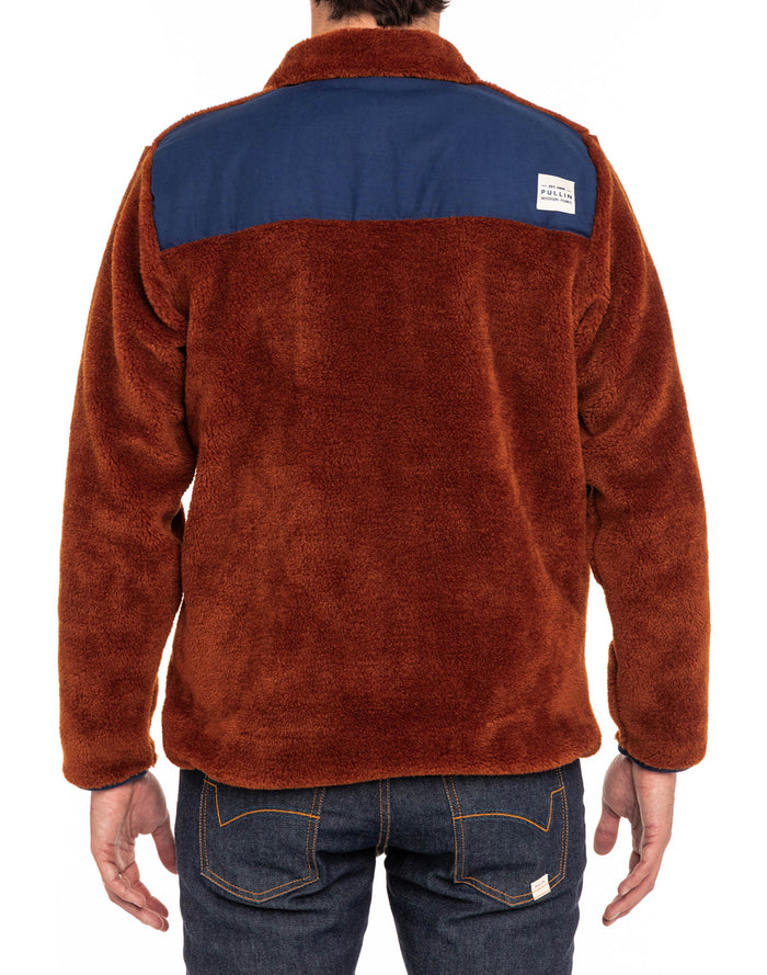 veste sherpa goldenbrow PULLIN en polyester