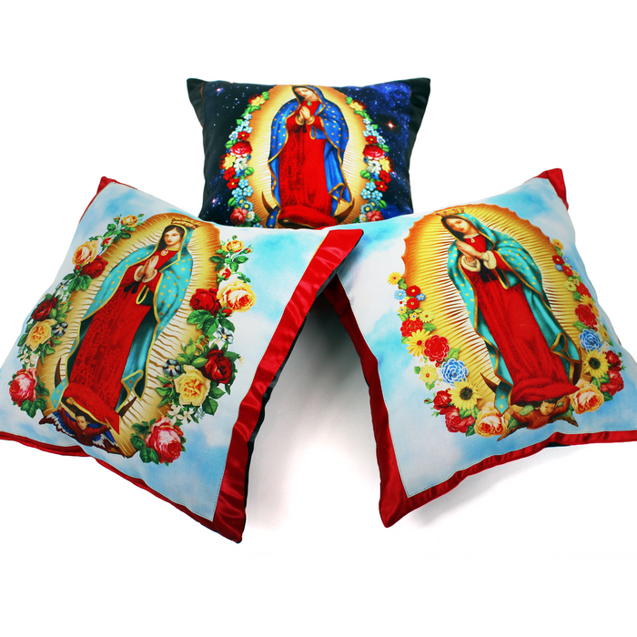 Virgin Mary Throw Pillows, 3 styles