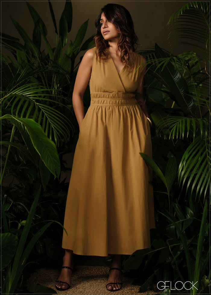 Waist Elasticated Dress - 210326