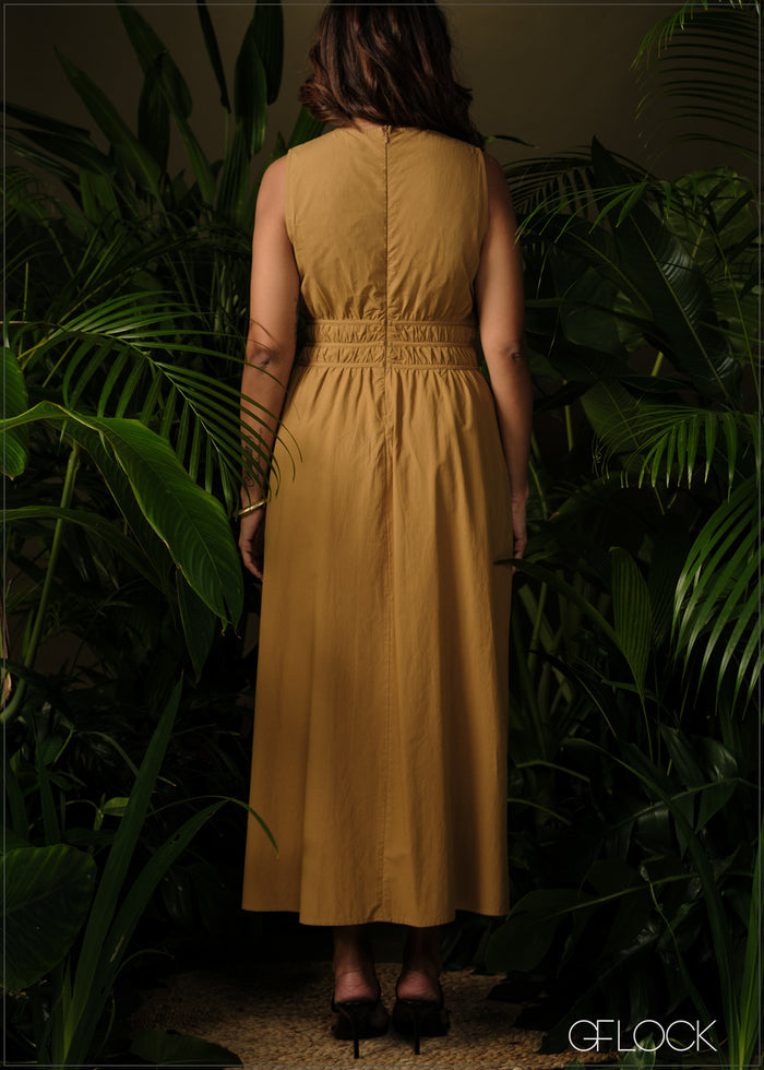 Waist Elasticated Dress - 210326