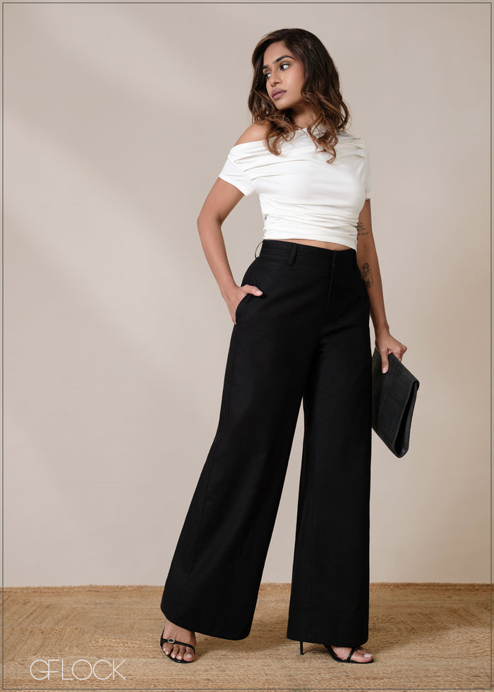 Waistband Detail Pant - 290726