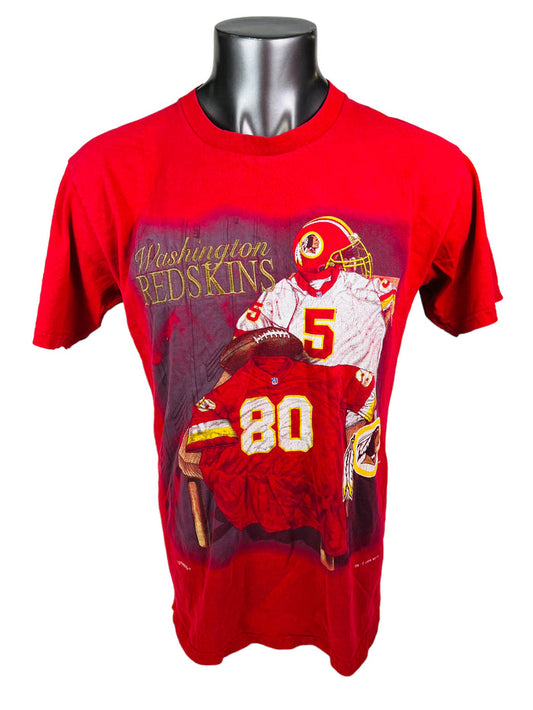 WASHINGTON REDSKINS VINTAGE 1990'S NUTMEG T-SHIRT ADULT LARGE